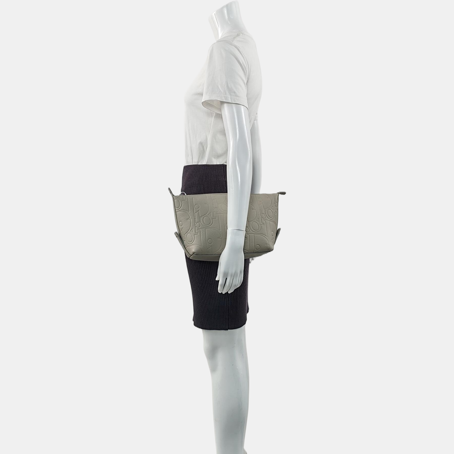 Oblique Calfskin Gray