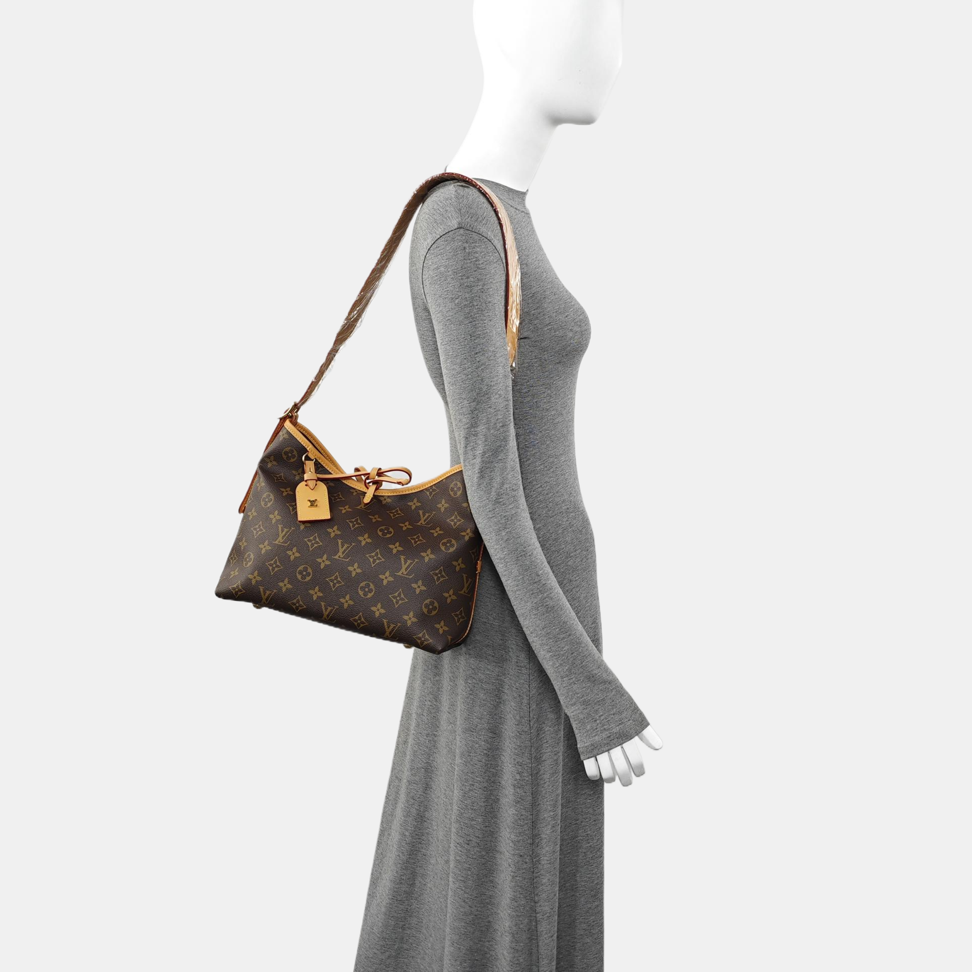 CARRYALL PM Monogram Coated Canvas Brown