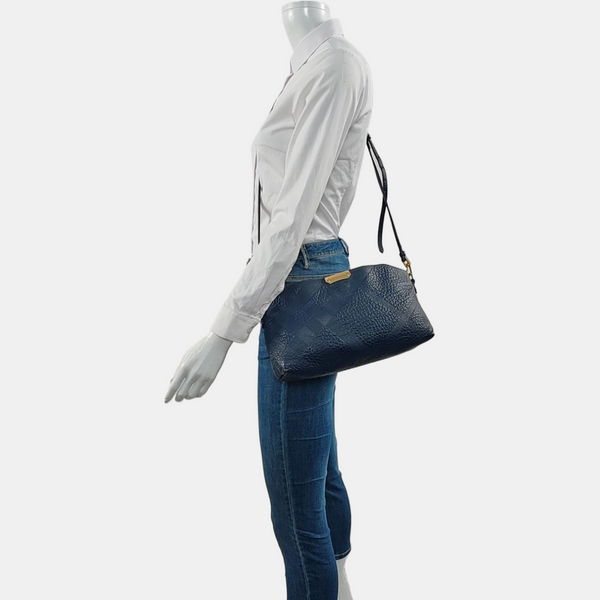 Langley Calfskin Blue
