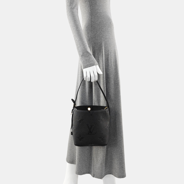 ALL IN BB Monogram Calfskin Black