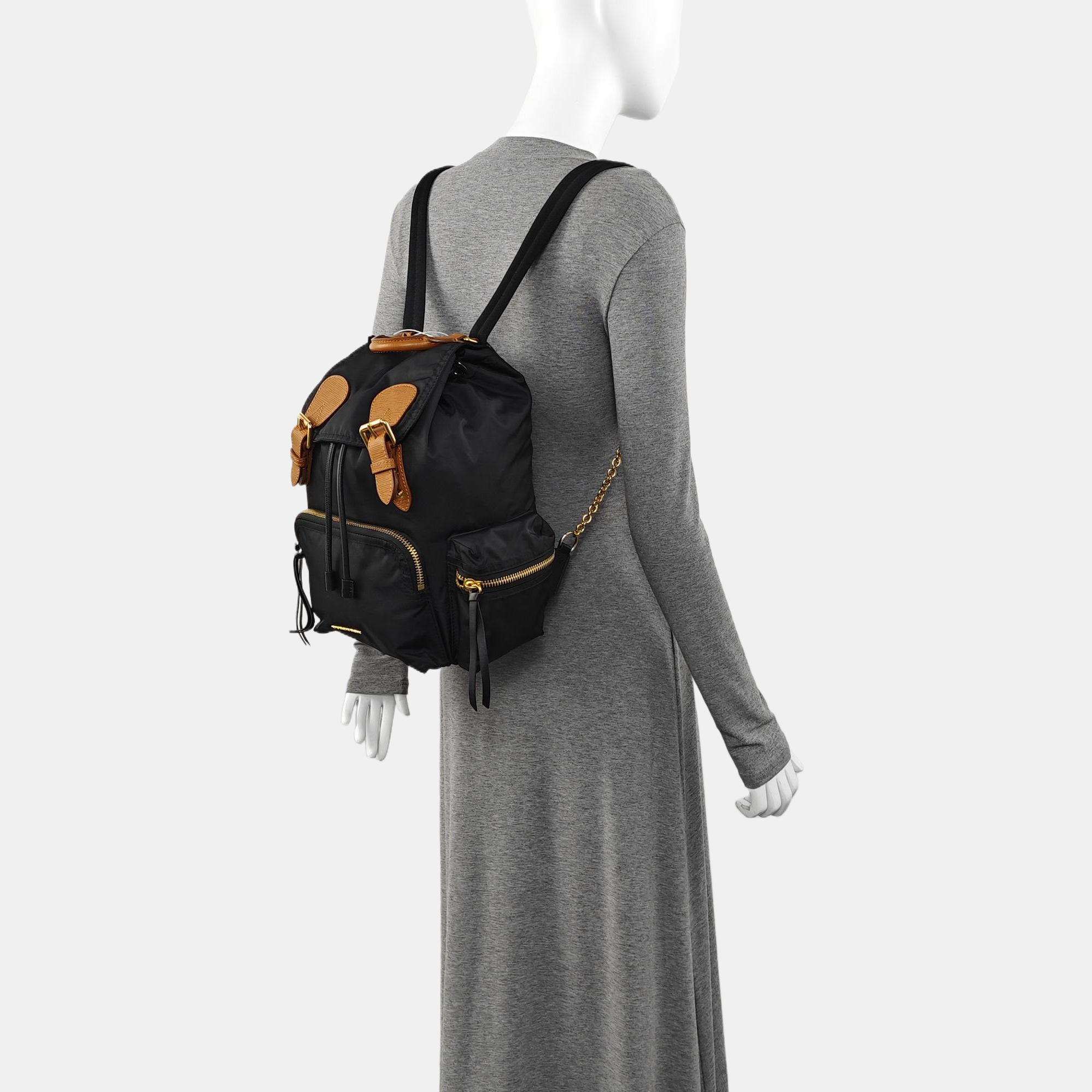 The Rucksack Nylon Black