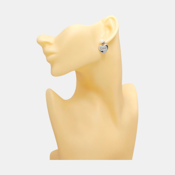 Metal Silver Stud Earrings