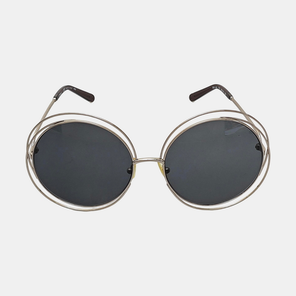 Gray Synthetic Sunglasses