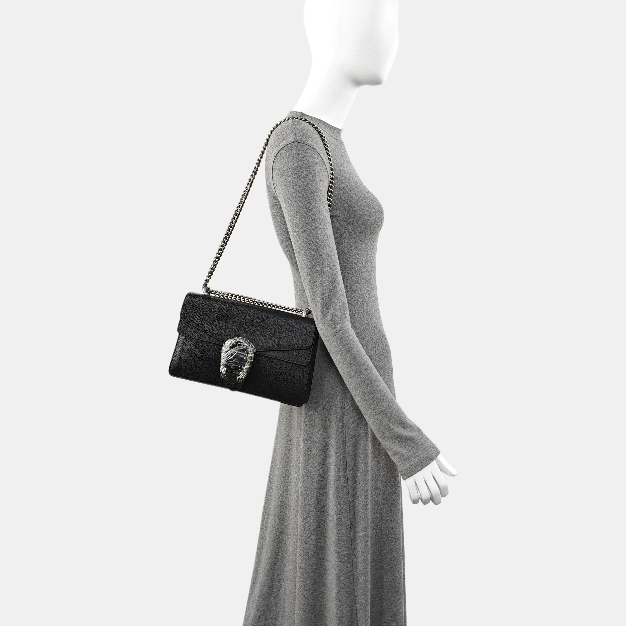 Authenticated pre-owned  Dionysus Small Calfskin Black - Shoulder Bag at Looply