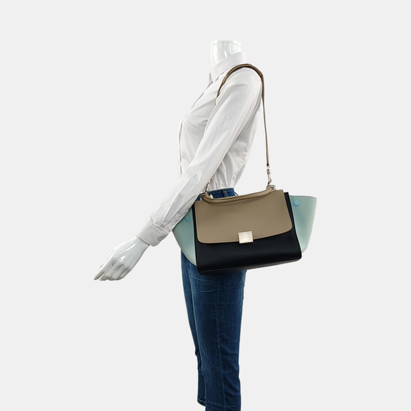 TRAPEZE Small Calfskin Multicolor
