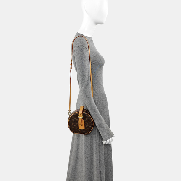BOITE CHAPEAU PM Monogram Coated Canvas Brown