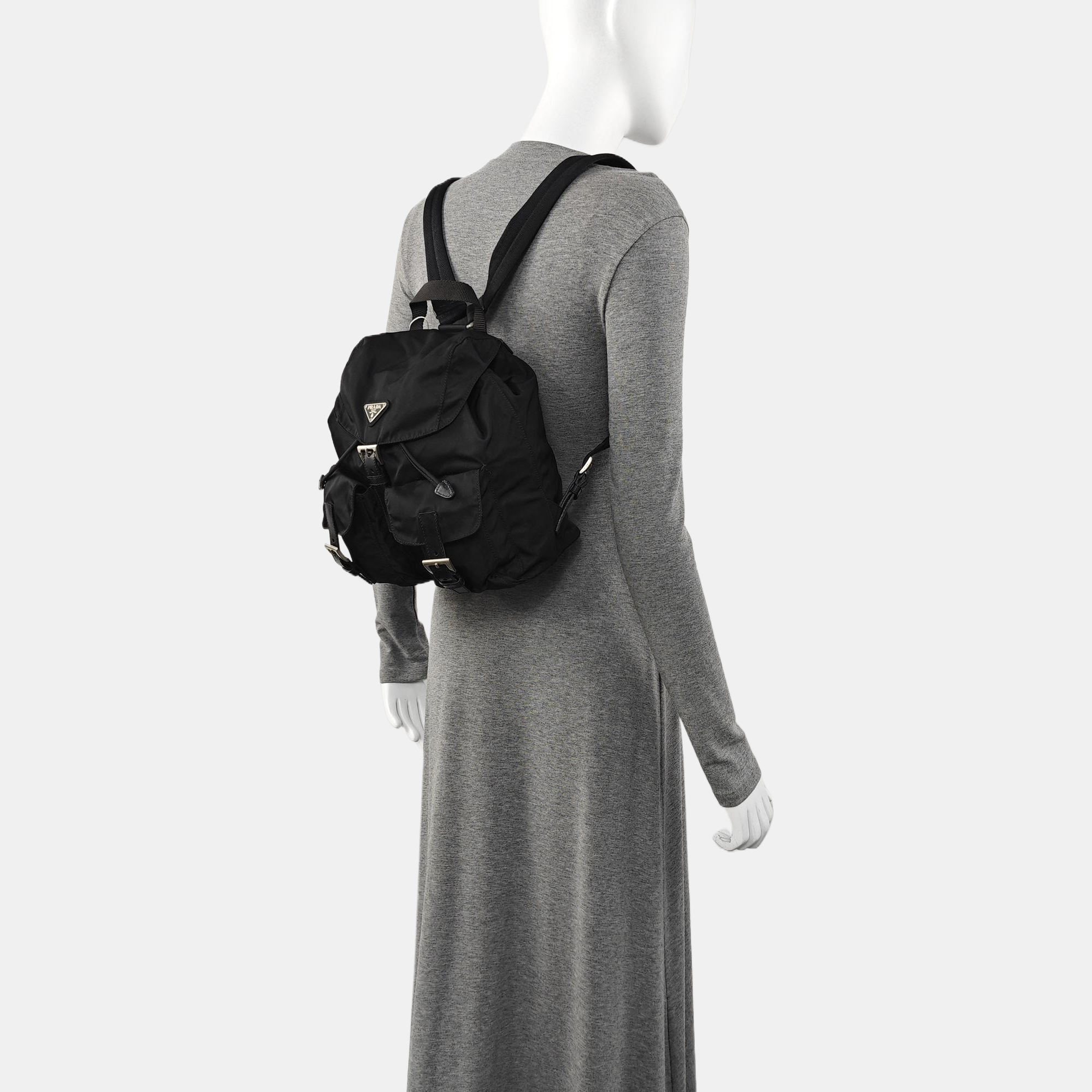 Vela Small Nylon Black