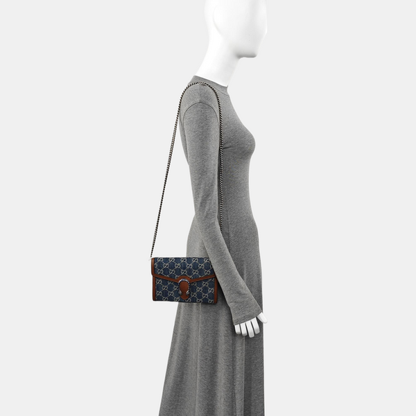 Dionysus Mini Monogram Denim Blue