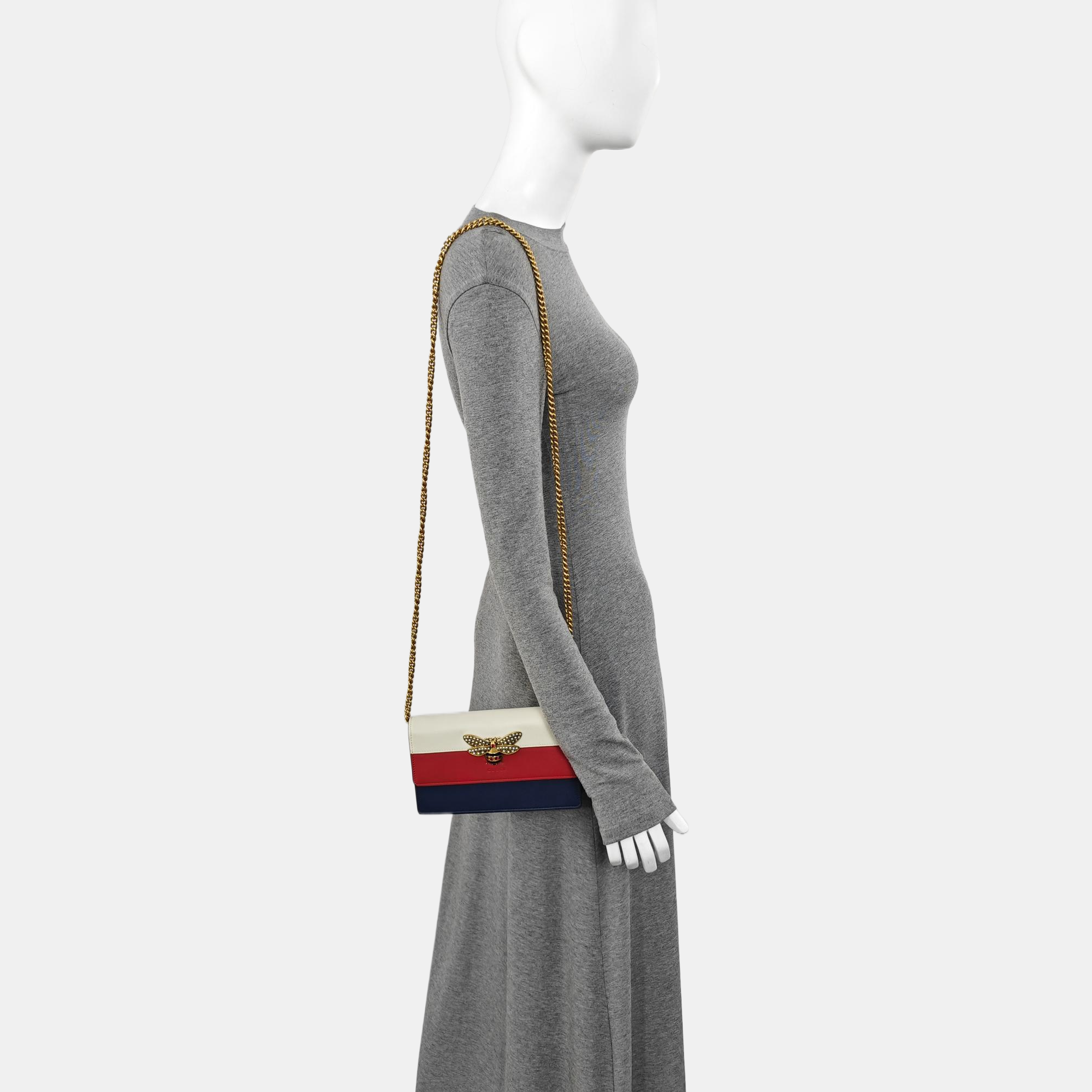 Queen Margaret Mini Calfskin Multicolor