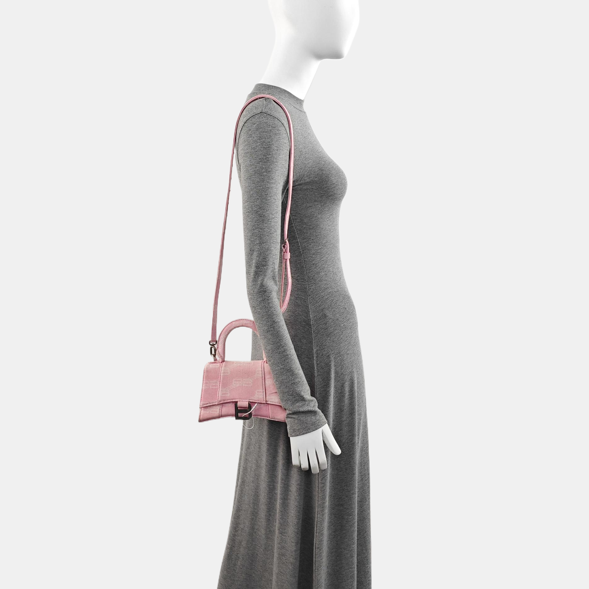 Hourglass Small Denim Pink