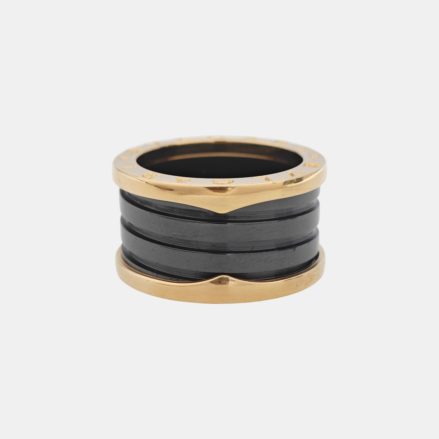 B.ZERO1 18k Rose Gold Ring EU 54