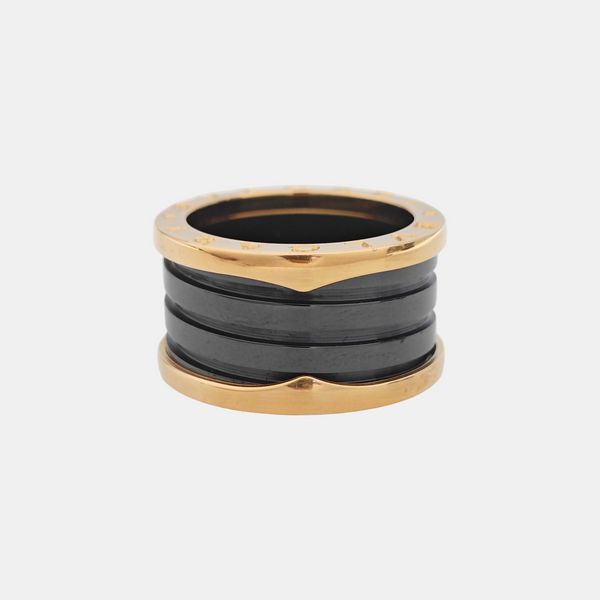 B.ZERO1 18k Rose Gold Ring EU 54