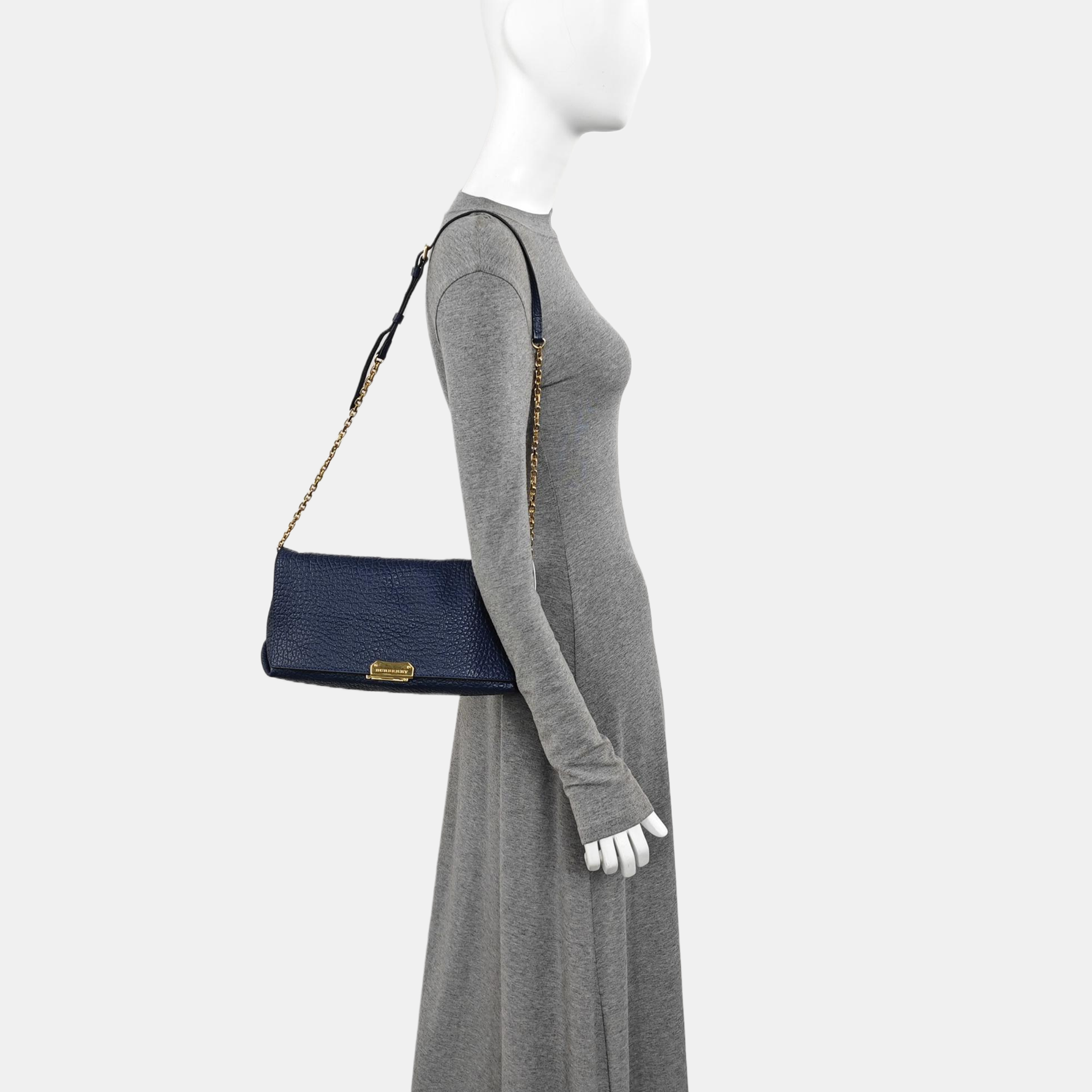 Langley Calfskin Blue