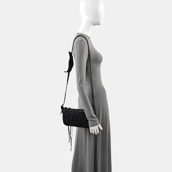 Le Cagole Mini Calfskin Black
