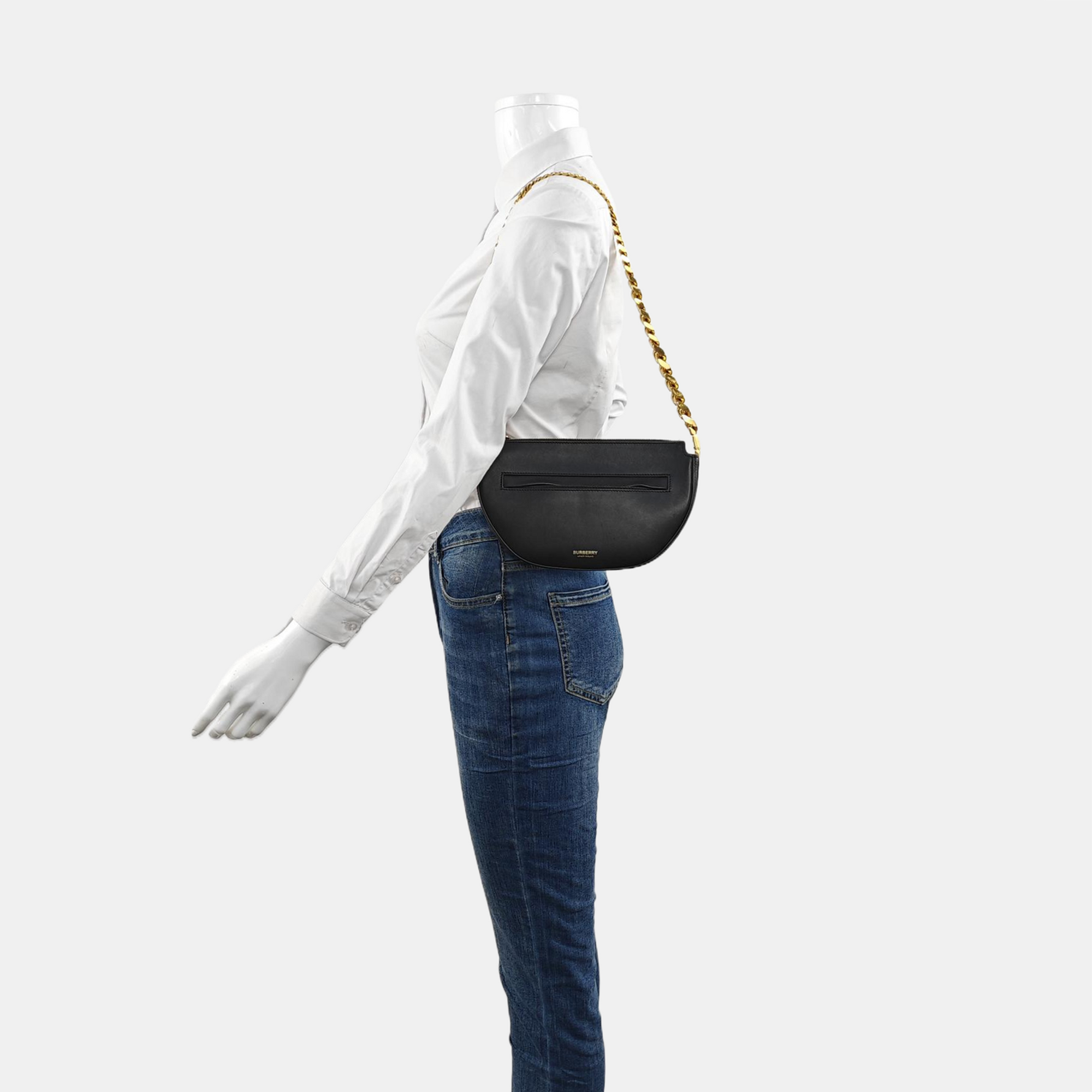 Olympia Mini Calfskin Black