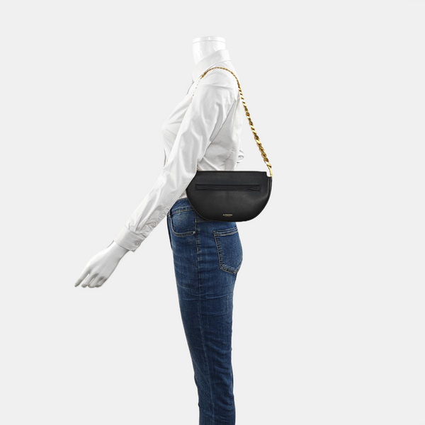 Olympia Mini Calfskin Black