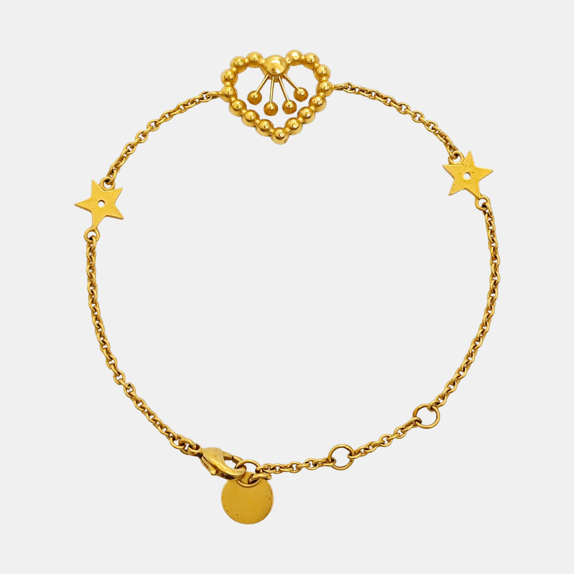Dior In Lights Metal Gold Bracelet