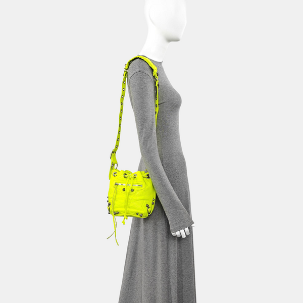 Le Cagole Calfskin Green