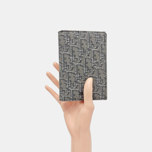 Fabric Card Holder Gray