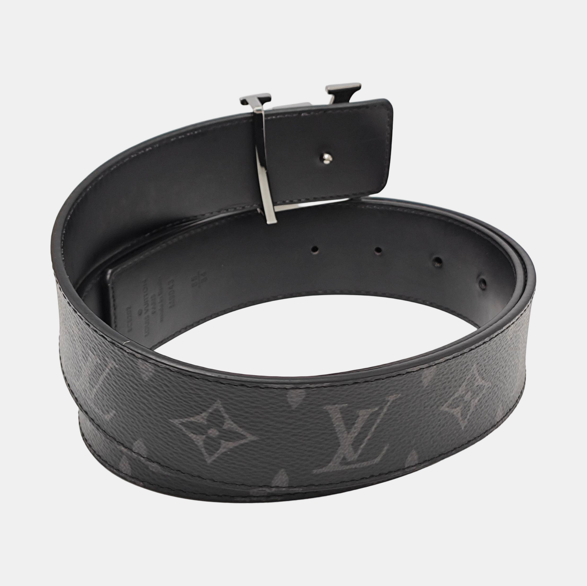 Coated Canvas Belt Black
