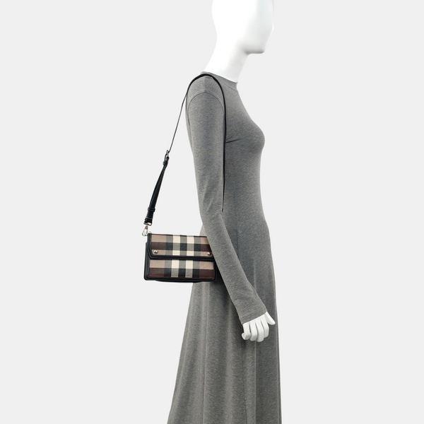 Canvas Shoulder Bag Brown