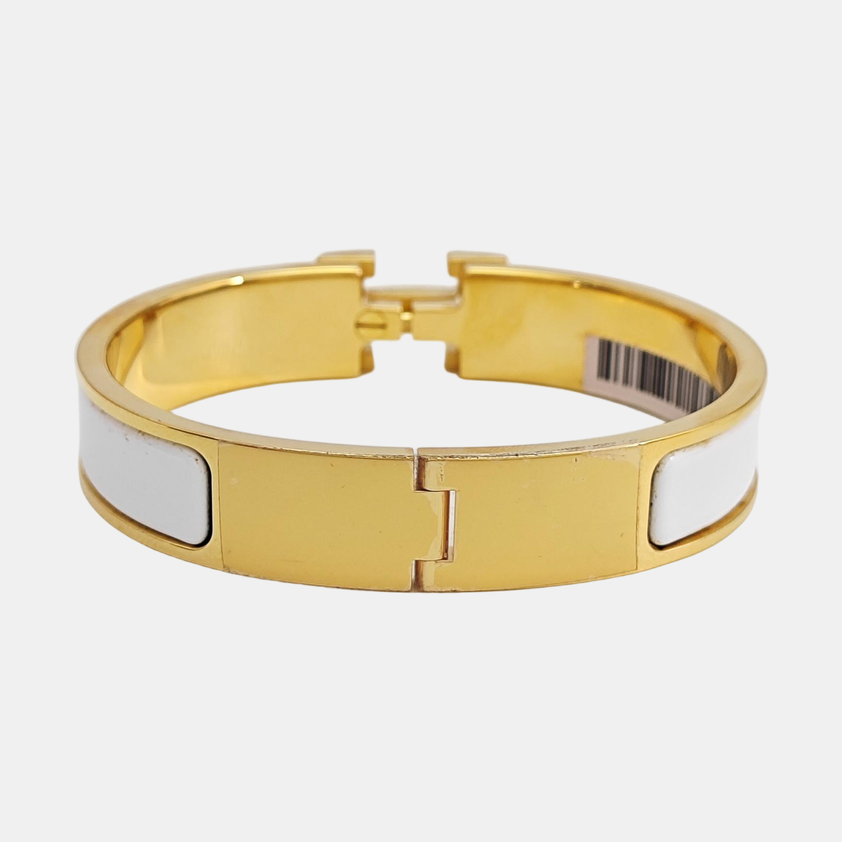 Clic H Metal Gold Bangle