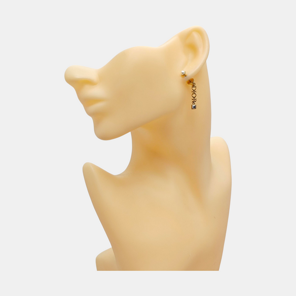 Metal Gold Earrings