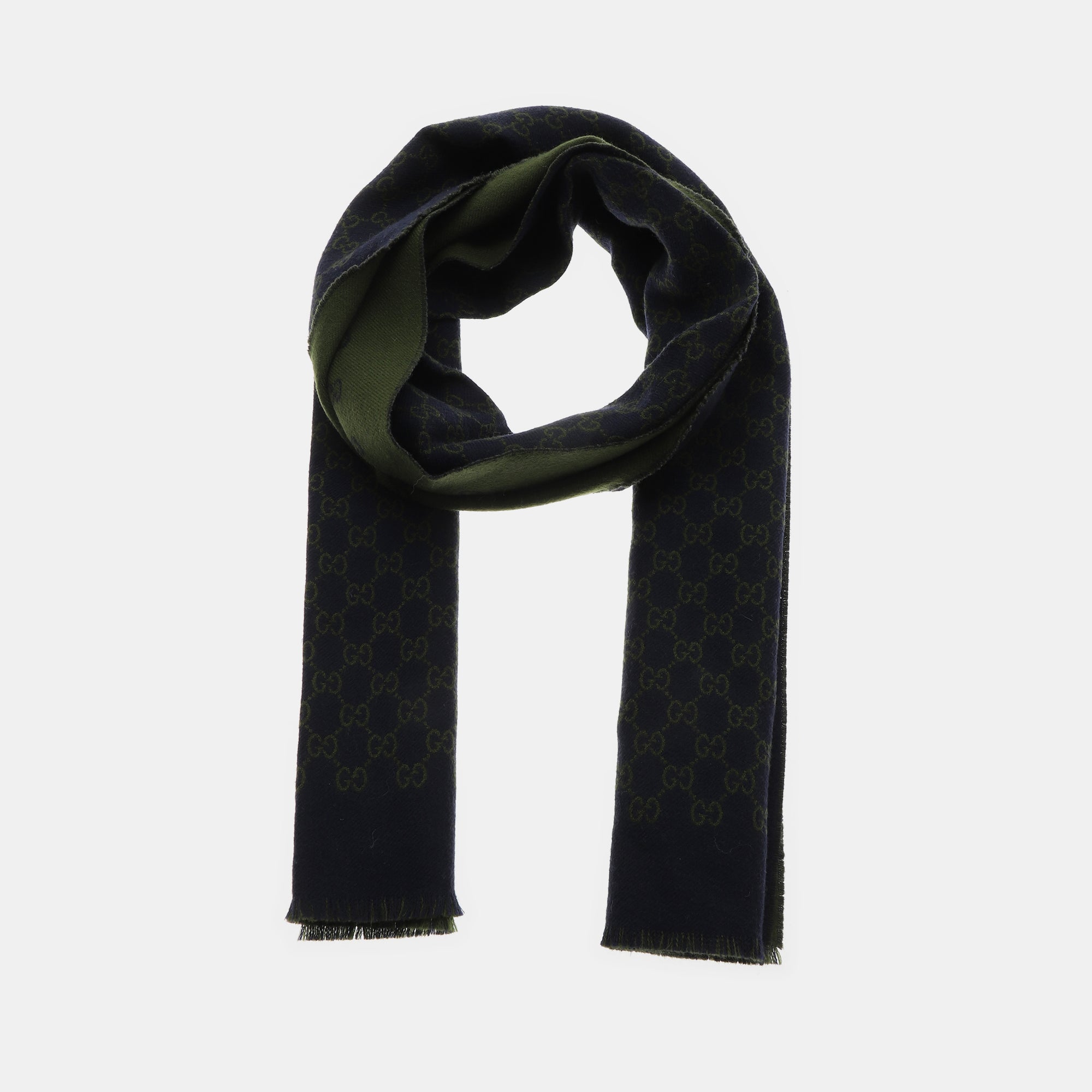Wool Scarf Blue