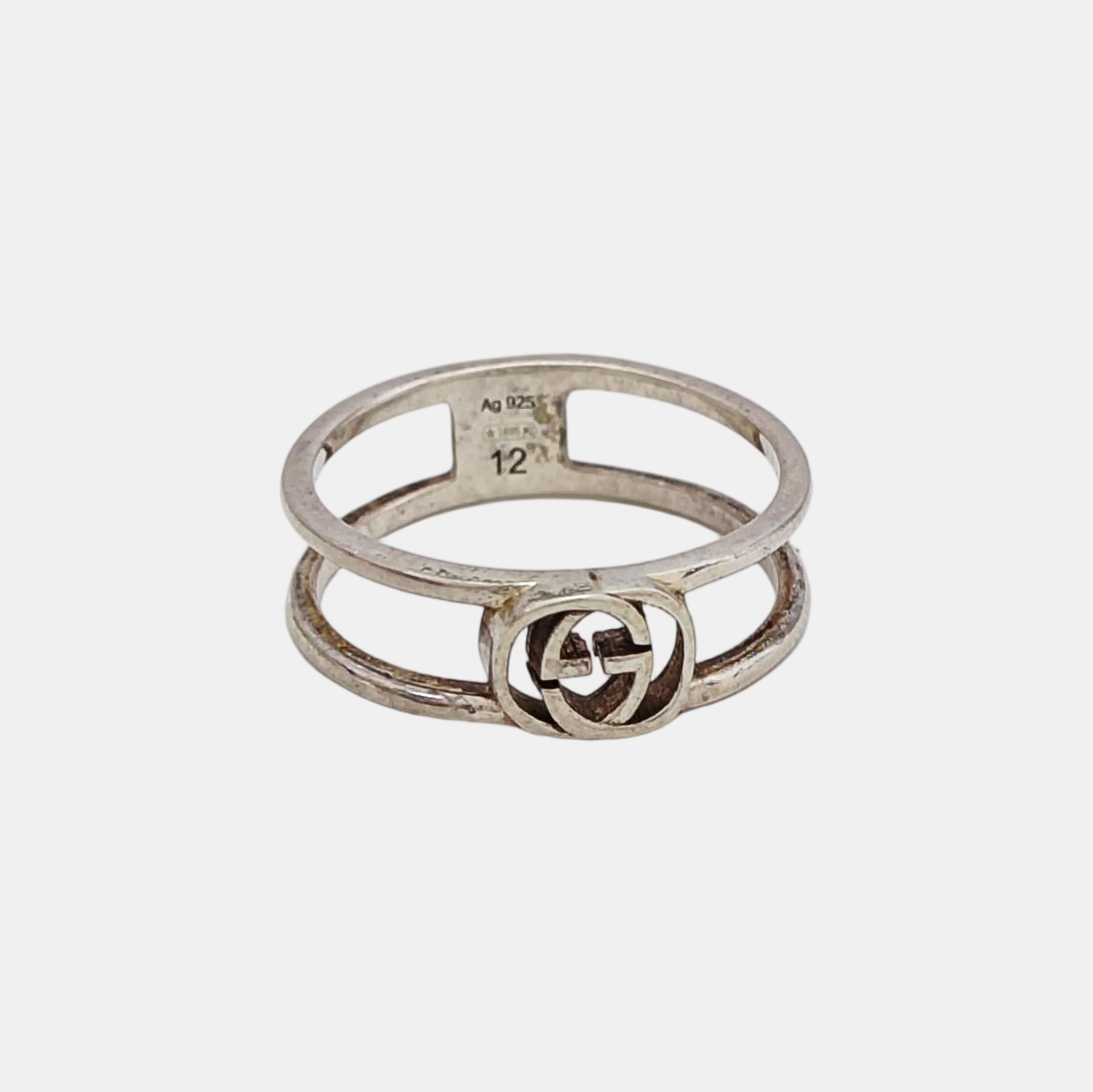 925 Sterling Silver Ring HK 12