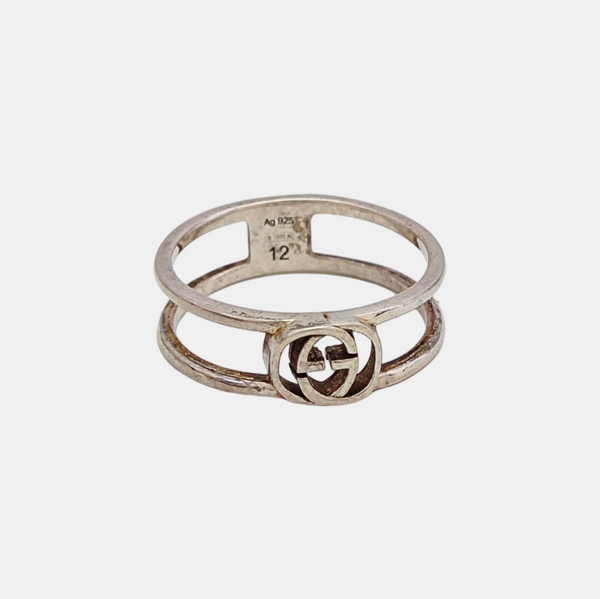 925 Sterling Silver Ring HK 12