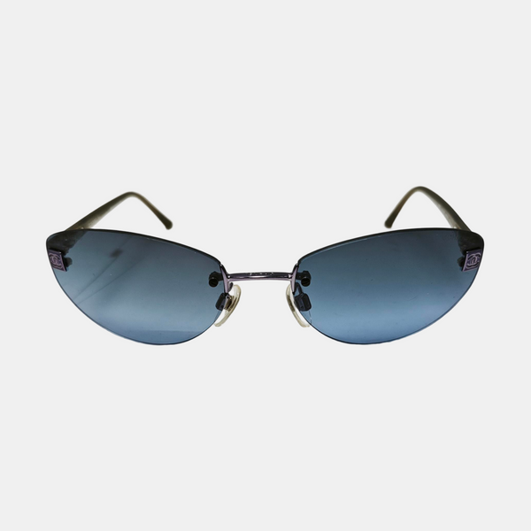 Metal Sunglasses Blue