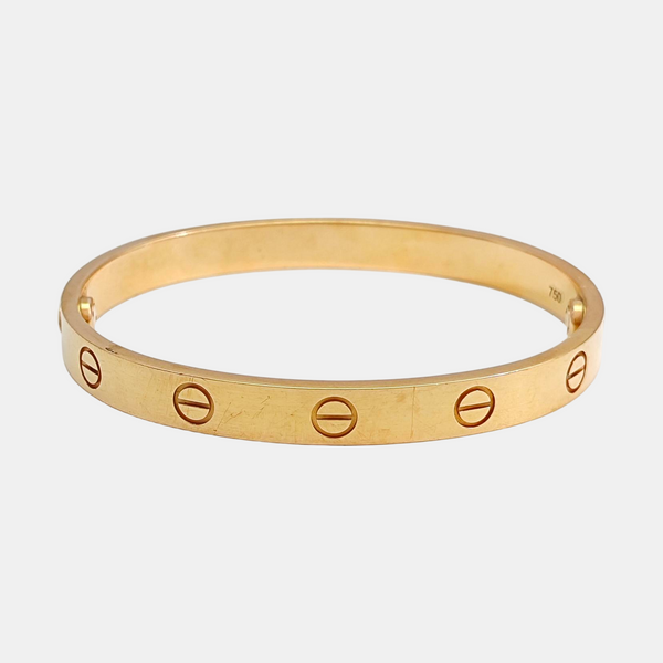 LOVE 18k Rose Gold Bangle