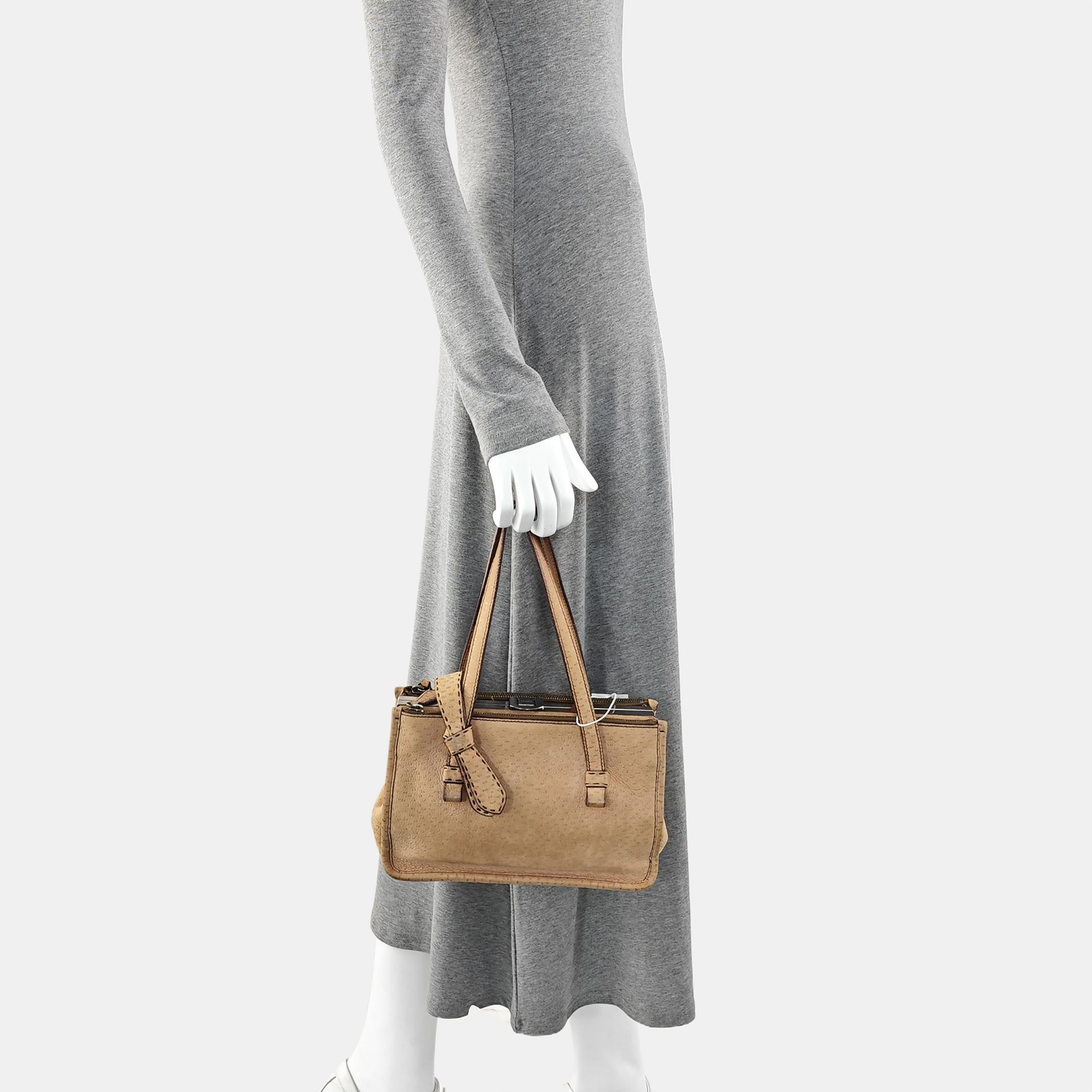 Calfskin Tote Bag Pink