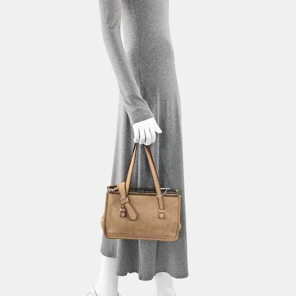 Calfskin Tote Bag Pink