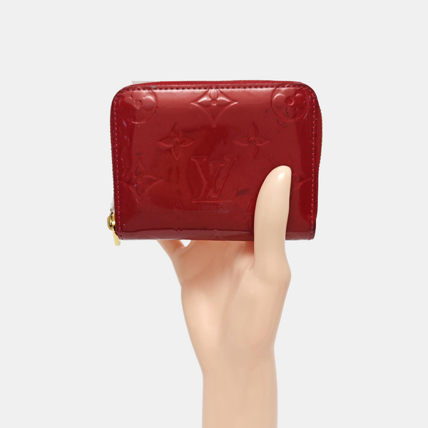 ZIPPY Patent Leather Red Wallet