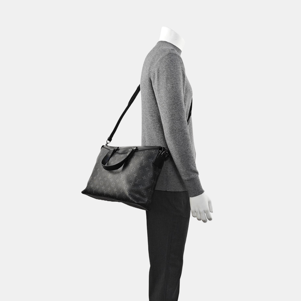 EXPLORER Monogram Coated Canvas Black