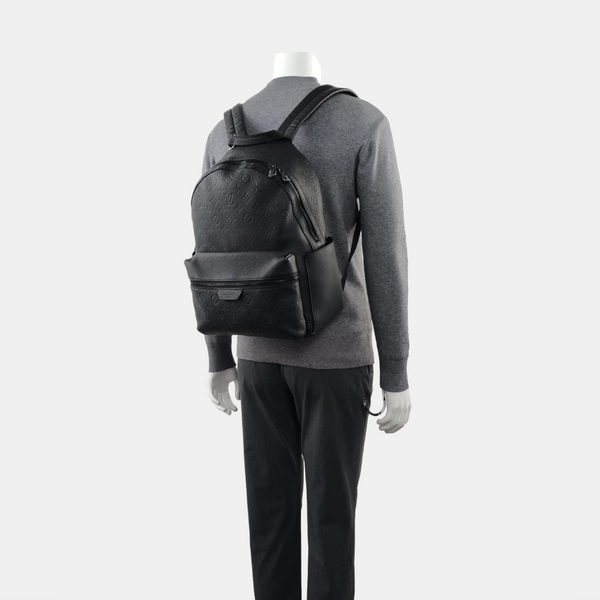 DISCOVERY Monogram Calfskin Black