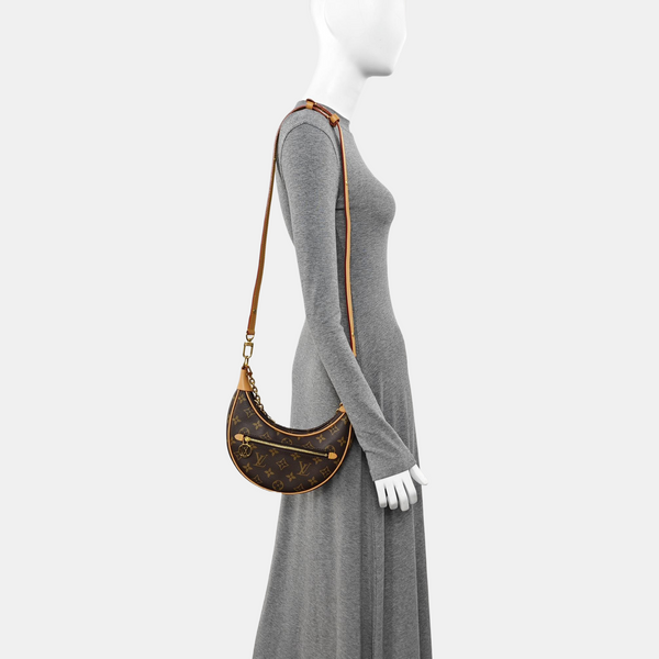 LOOP Monogram Coated Canvas Brown