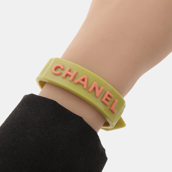 Synthetic Material Yellow Bracelet