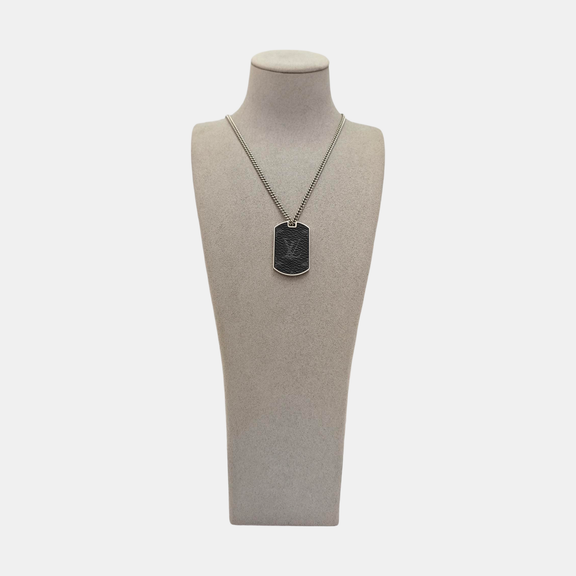 MONOGRAM ECLIPSE Metal Silver Necklace