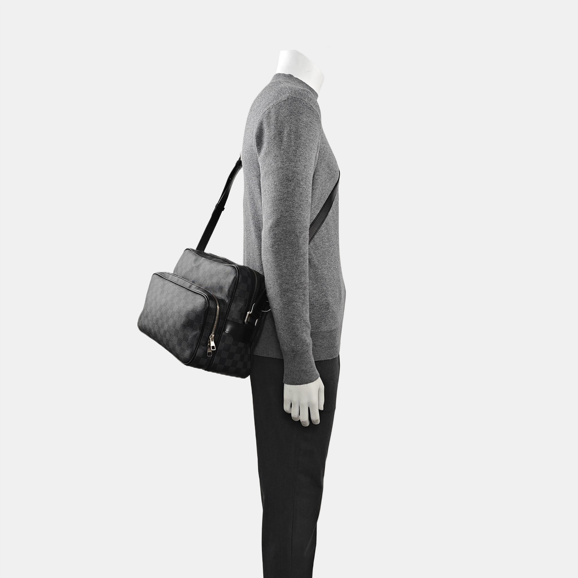 IEOH Damier Graphite Coated Canvas Gray