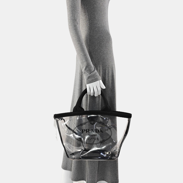 Special Material Top Handle Bag Clear
