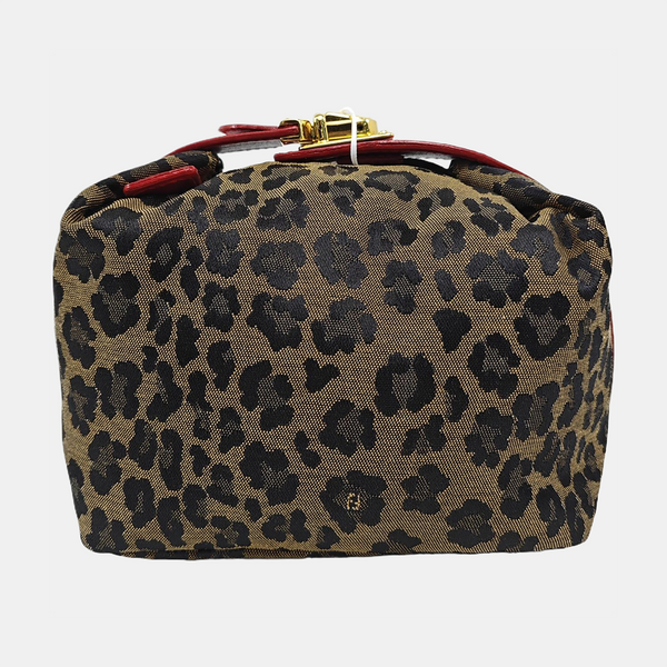 Canvas Top Handle Bag Brown
