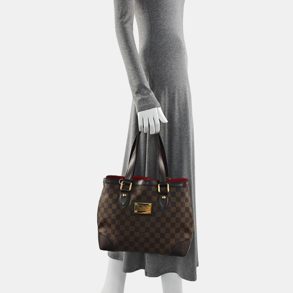 HAMPSTEAD PM Damier Ebene Coated Canvas Brown
