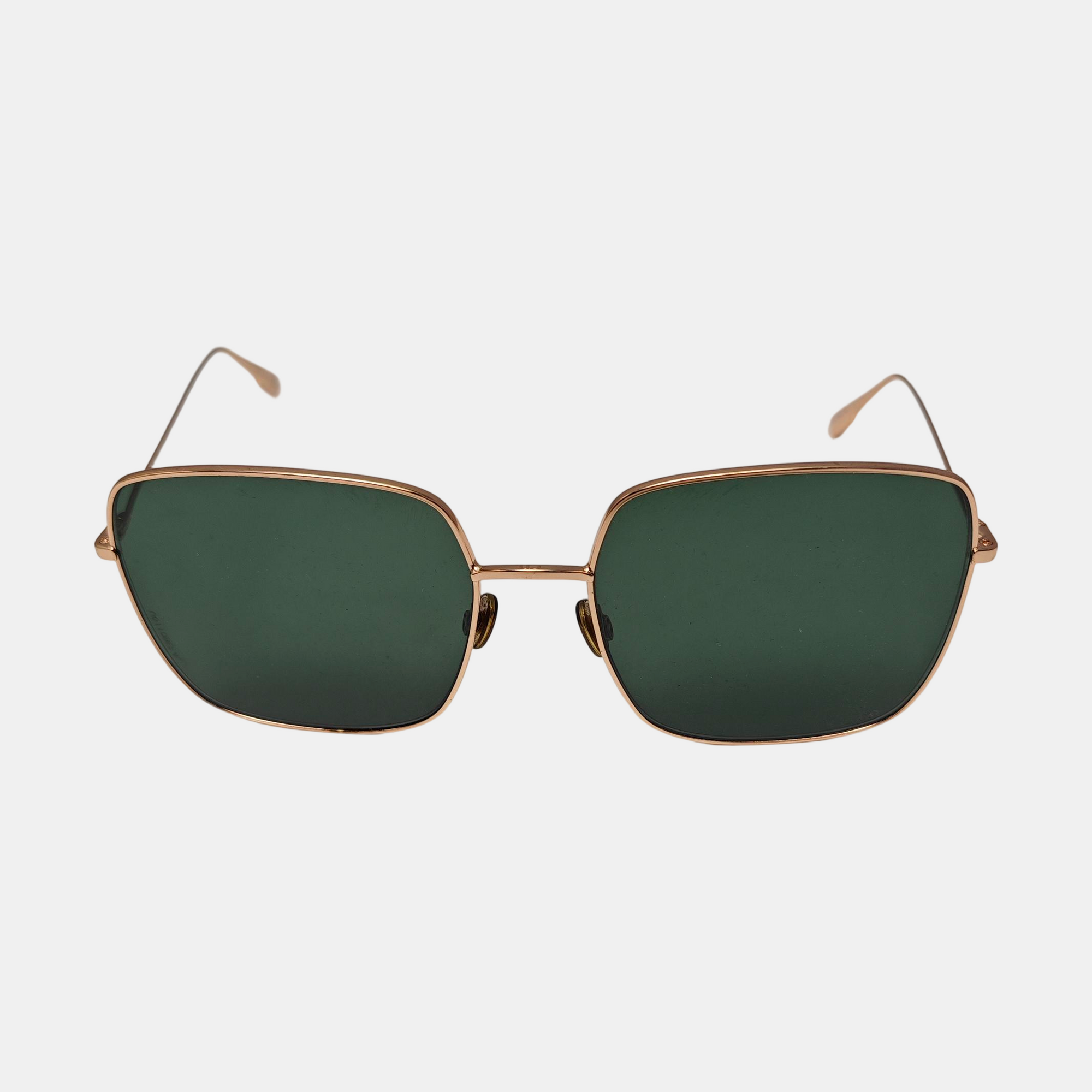 Metal Sunglasses Green