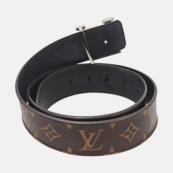 Brown Coated Canvas Belt
