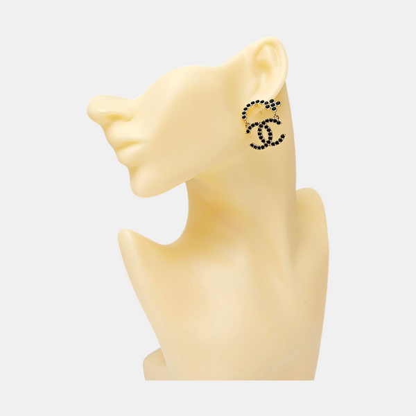 Metal Gold Earrings