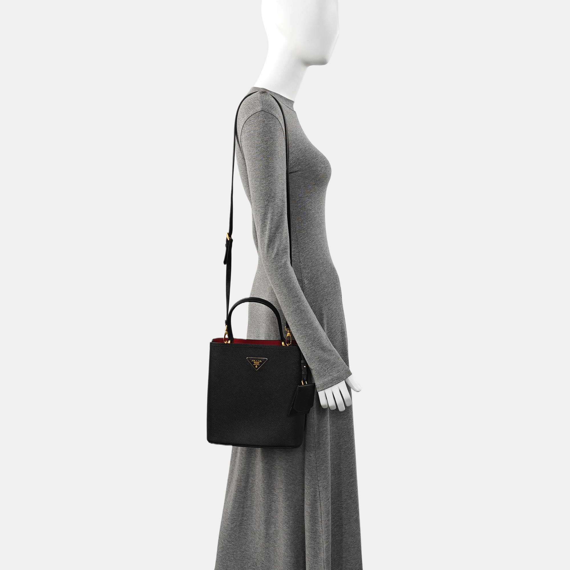 Panier Small Calfskin Black