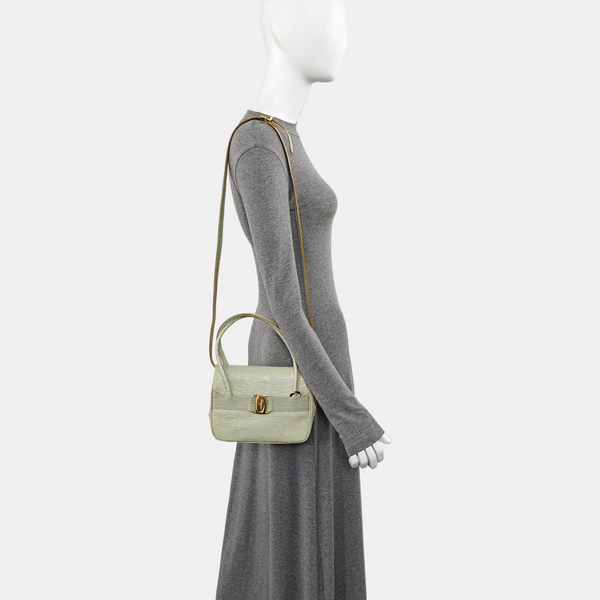 Calfskin Shoulder Bag Green