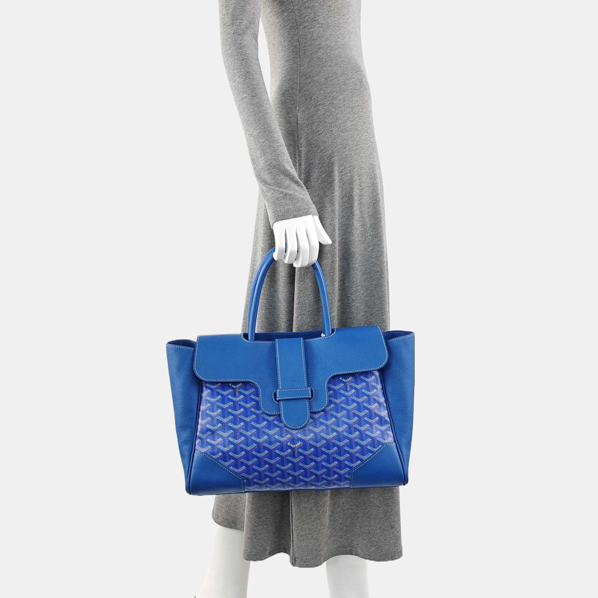 Saïgon Coated Canvas Blue